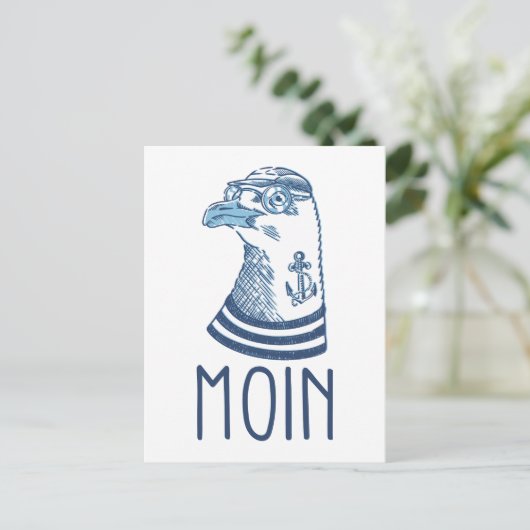 Möve Moin Anker / Norddeutschland ポストカード (スタンド正面)