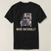 Move naturally Transport Road Tシャツ (デザイン正面)