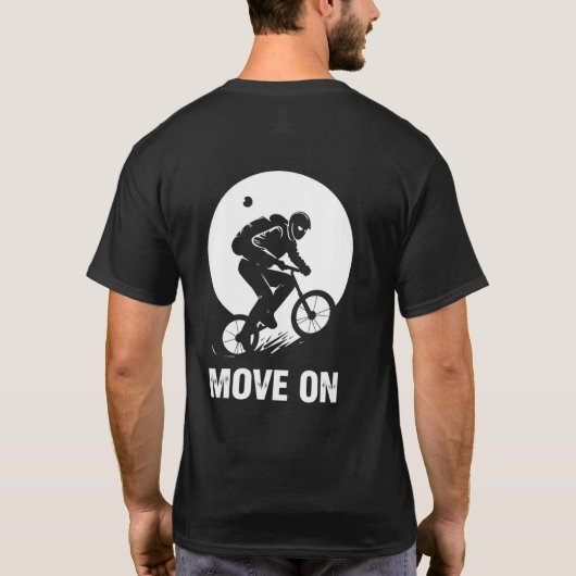 Move On – Ride Forward Tシャツ (裏面)