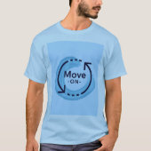 Move on :-) tシャツ (正面)