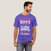 Move Over Boys Lethis Girl Show You Howo Ride boy Tシャツ (正面フル)