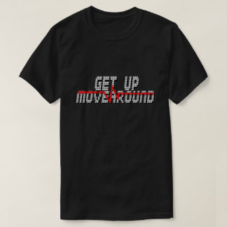 MovearoundのトレーニングのTシャツを起こして下さい Tシャツ