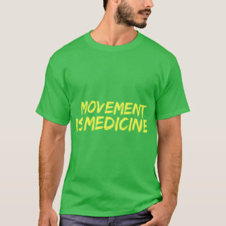 Movement is Medicine retro friend Tシャツ