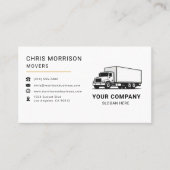Movers Truck Service 名刺 (正面)