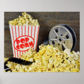 Movie and Popcorn ポスター (正面)