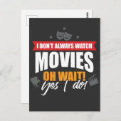 Movie Freak – シネマムービーことわざ ポストカード (正面/裏面)