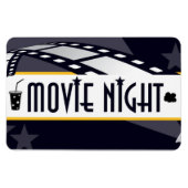 *Movie Night*フレキシブルマグネット マグネット (横)
