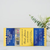 Movie Night Birthday Ticket Invitation 招待状 (スタンド正面)