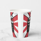 Movie Night | Clapperboard & Red Stripes 紙コップ (右)