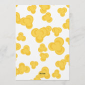 Movie Night Invitation PopCorn Birthday Invitation 招待状 (裏面)