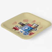 Movie Night Party Plate   ペーパープレート (傾斜あり)