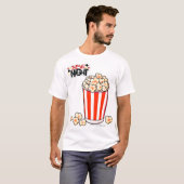 *Movie Night* PopcornタブTシャツ Tシャツ (正面フル)