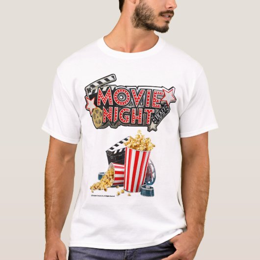*Movie Night* Tシャツ (正面)