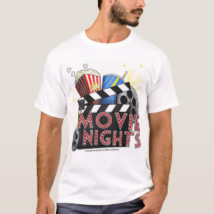 *MOVIE NIGHTS*グラフィックTシャツ Tシャツ