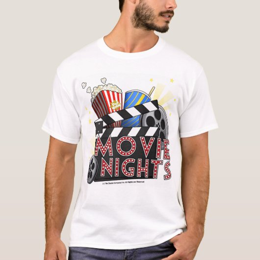 *MOVIE NIGHTS*グラフィックTシャツ Tシャツ (正面)