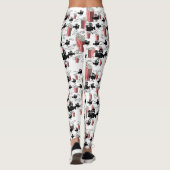 Movie Reels and Popcorn Leggings レギンス (裏面)