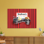 MOVIE STARこうもりバー（ユダヤ教の）バル・ミツバーサインインメモリボード キャンバスプリント (インサイチュ (リビング))