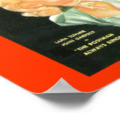 Movie Story Cover 1940's Lana Turner Print ポスター (角)