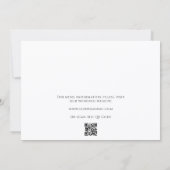 Movie Theme Filmstrip Custom Wedding セーブザデート (裏面)