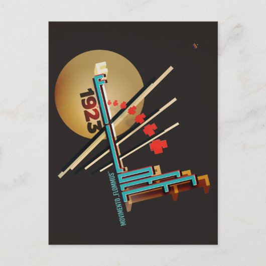 Movimento FLommus 1923の構造物 ポストカード (正面)