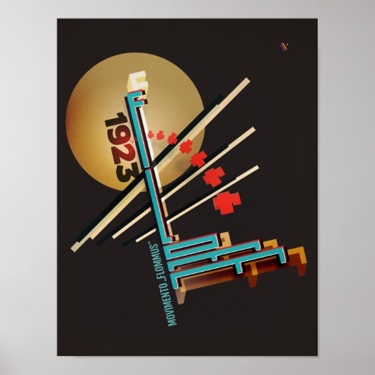 Movimento FLommus 1923構成 ポスター (正面)