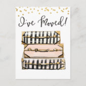 Moving Announcementsはがきを移動した 案内ポストカード (正面)