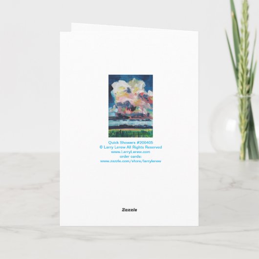 Moving Day Found My Place On Cloud 9 Annoucement カード (裏面)