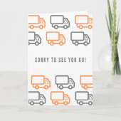 Moving Farewell Card 招待状 (正面)