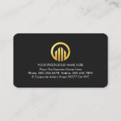 Moving Forward Arrows To Success Founder 名刺 (裏面)