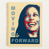 MOVING FOWARD KAMALA HARRIS 2024 プランナー手帳 (正面)