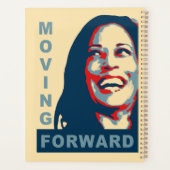 MOVING FOWARD KAMALA HARRIS 2024 プランナー手帳 (裏面)