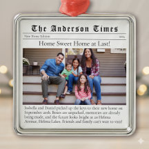 Moving Home First Christmas New House