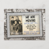 Moving House,あなたの写真は古いフレーム,おもしろい ポストカード (正面)