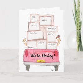 Moving on Down the Road - change of address シーズンカード