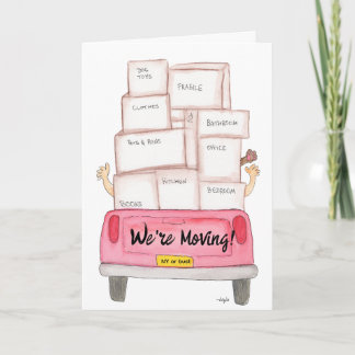 Moving on Down the Road - change of address シーズンカード