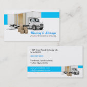 Moving & Storage 名刺 (正面/裏面)