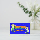 Moving & Storage Company Full Serviceプロフェッショナル 名刺 (スタンド正面)