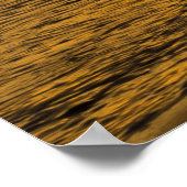 Möwen im Sonnenuntergang ポスター (角)