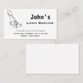 Mower Complete Lawn Service名刺 名刺 (正面/裏面)