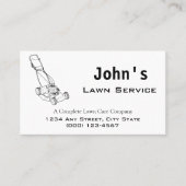 Mower Complete Lawn Service名刺 名刺 (正面)