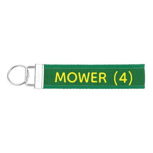 Mower Keychain リストバンドキーホルダー (鍵左)