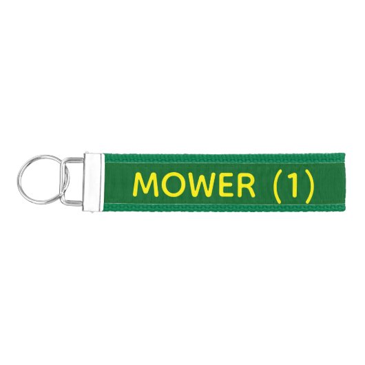 Mower Keychain リストバンドキーホルダー (鍵左)