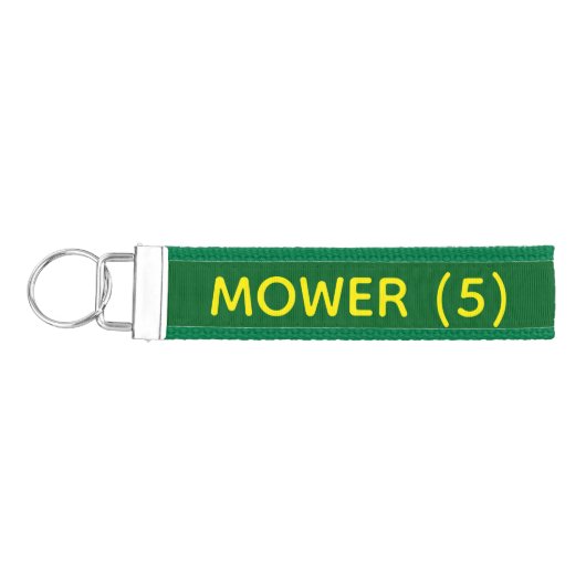 Mower Keychain リストバンドキーホルダー (鍵左)
