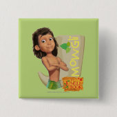 Mowgli 1 缶バッジ (正面)