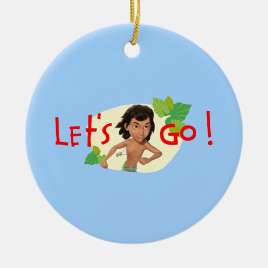 Mowgli 2 セラミックオーナメント (正面)