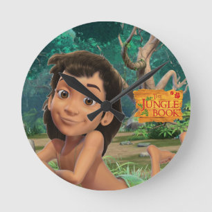 Mowgli 4 ラウンド壁時計