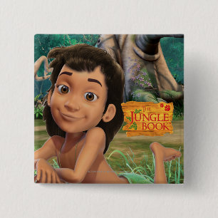 Mowgli 4 缶バッジ