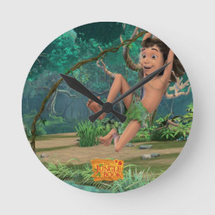 Mowgli 5 ラウンド壁時計