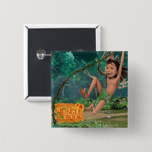 Mowgli 5 缶バッジ (正面&裏面)