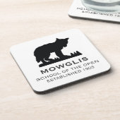 Mowglisのシンプルなコースター コースター (左側)